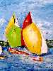 Barcos vistos da Praia Jo�o Rosa