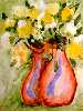 Dois vasos de flores
