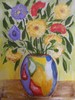 Fiori in vaso di Murano